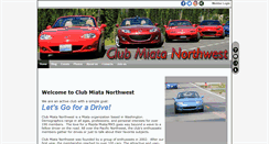 Desktop Screenshot of clubmiata.com